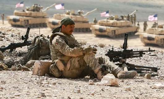 Ürdün'de görev yapan bir ABD askeri / Foto: gety