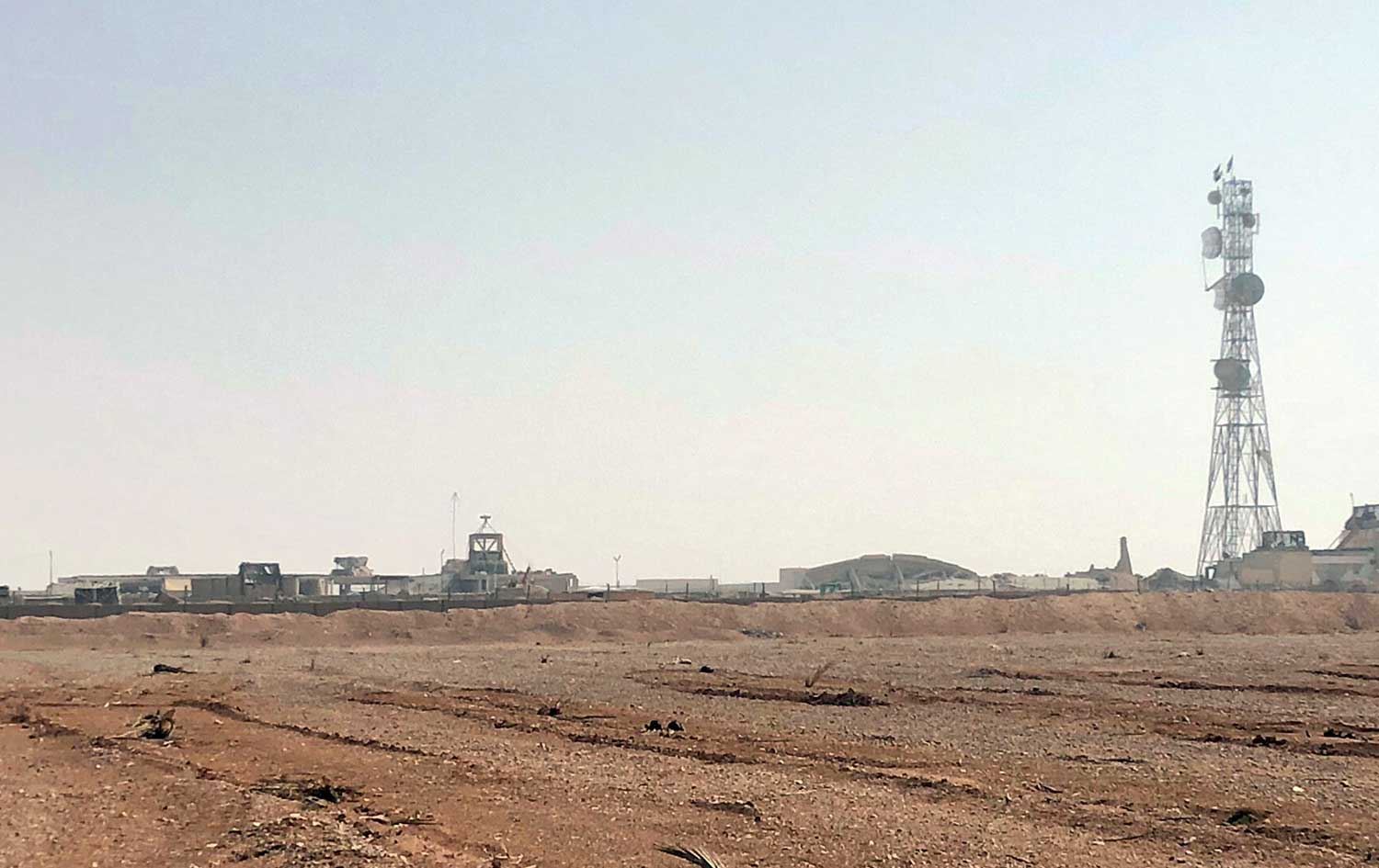 Baregeha leşkerî ya Amerîkayê ya li Urdunê/Wêne: The Time of Israel