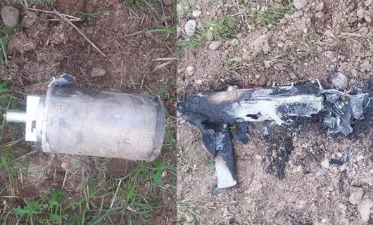 Kerkük'ün Pirde ilçesinde bomba yüklü bir drone araziye düştü