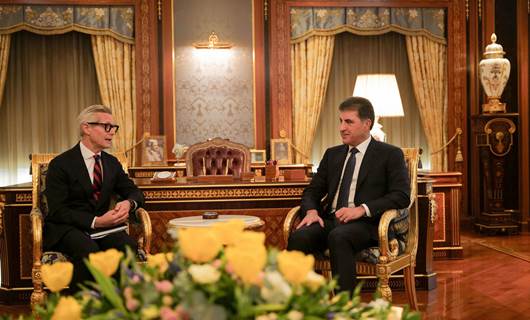 Neçirvan Barzani, Norveç'in Ürdün ve Irak Büyükelçisi’ni kabul etti