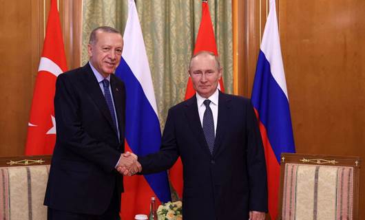 Recep Tayyîp Erdogan û Vladimir Putin/Wêne: AFP