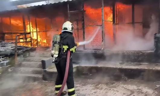 Diyarbakır'da güvercin otelinde yangın: Yüzlercesi öldü!