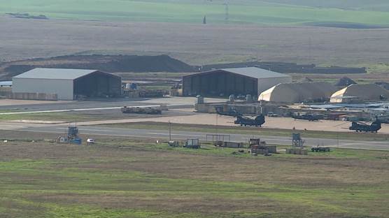 مطار حرير الذي كان التحالف الدولي يستخدمه سابقاً - أرشيف