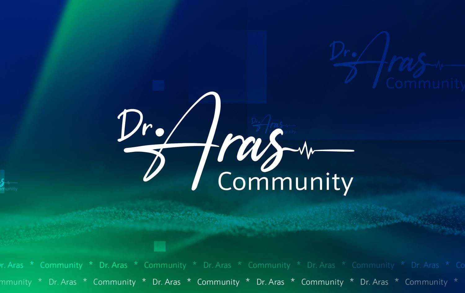 لۆگۆی کۆمیونیتیی دکتۆر ئاراس.