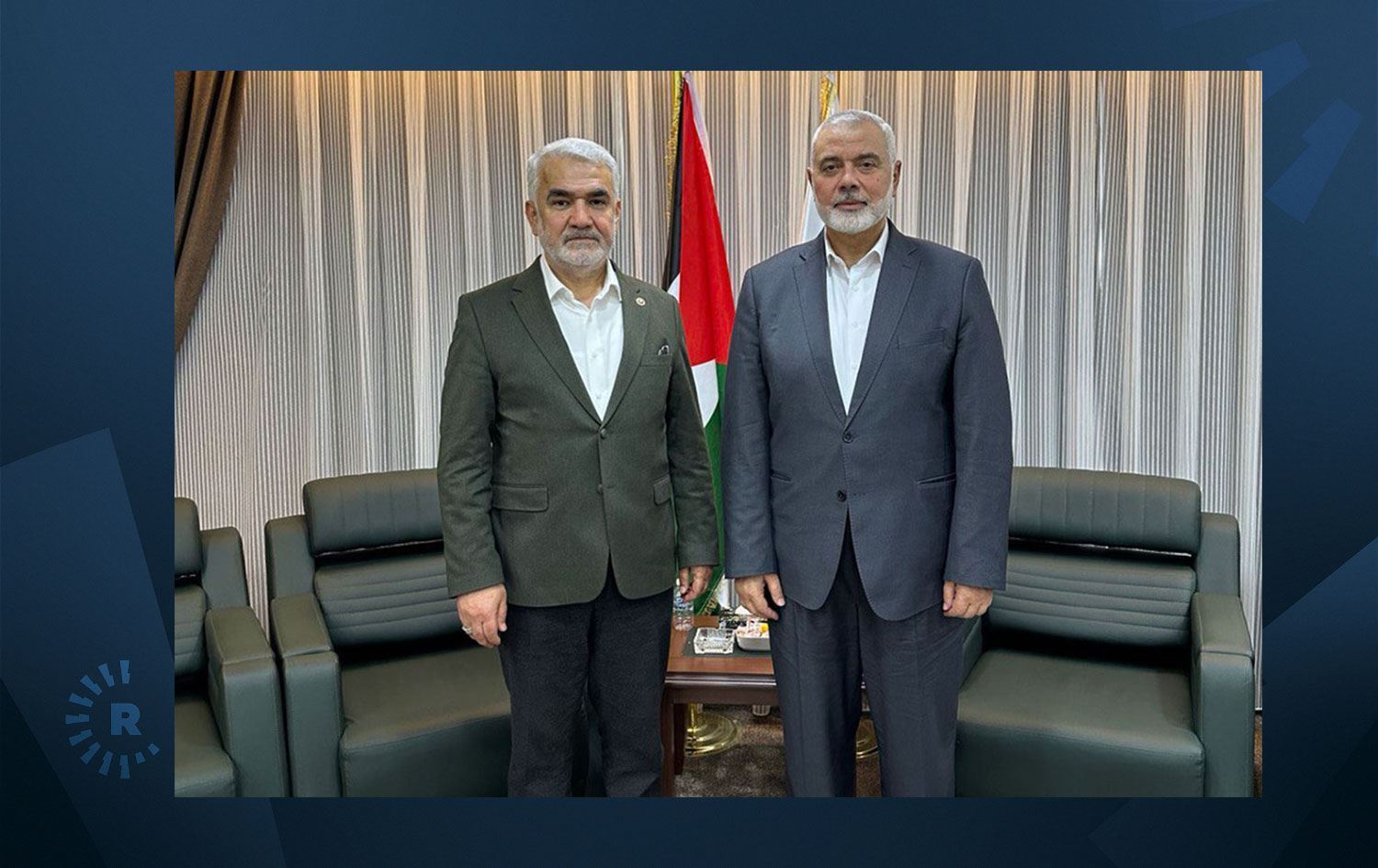 Zekeriya Yapicioglu û Îsmaîl Haniye / Wêne: AA