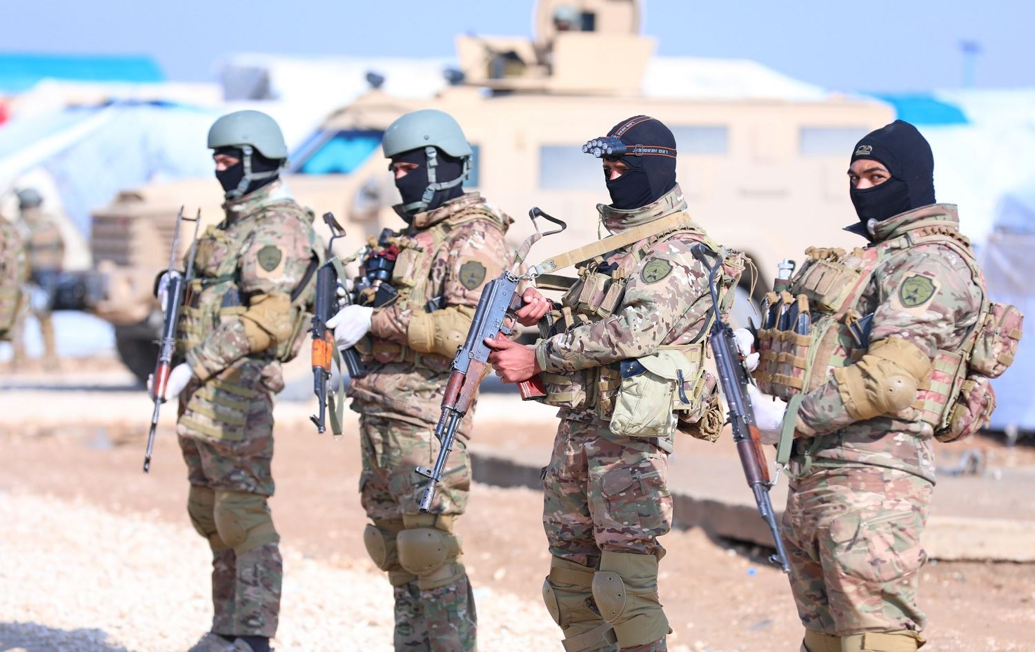 Hêzên beşdarî operasyonê bûne / Wêne: SDF Pres