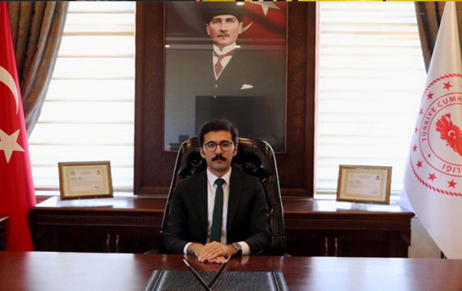 Maraş'ın Ekinözü İlçe Kaymakamı Mesut Coşkun