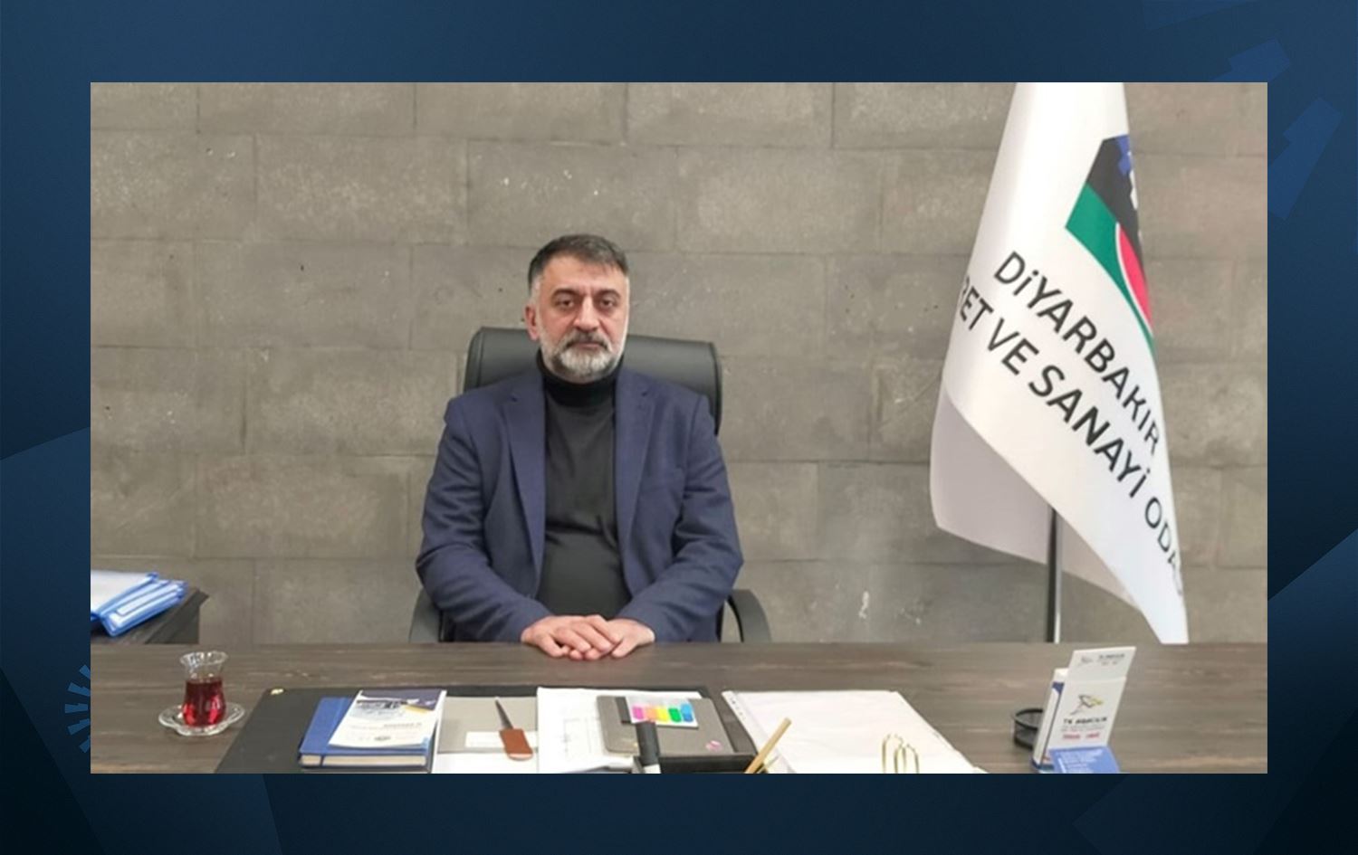 Foto: DTSO Yönetim Kurulu Üyesi Faruk Korkmaz -Tigris Haber