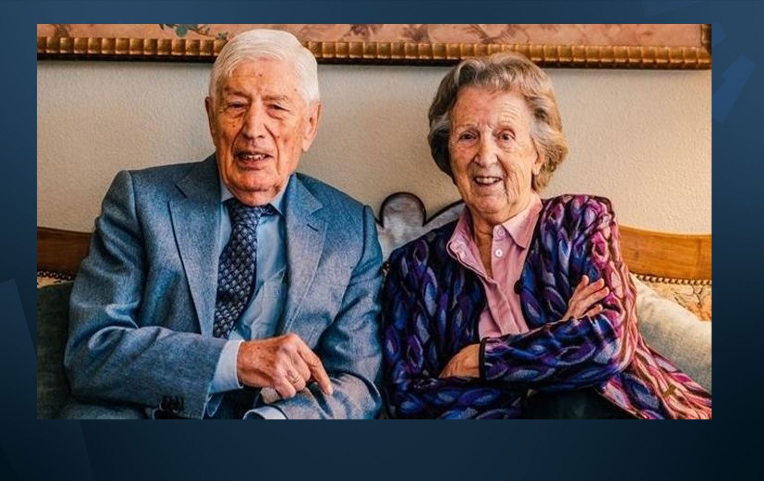 Dries van Agt ve eşi Eugenie van Agt-Krekelberg