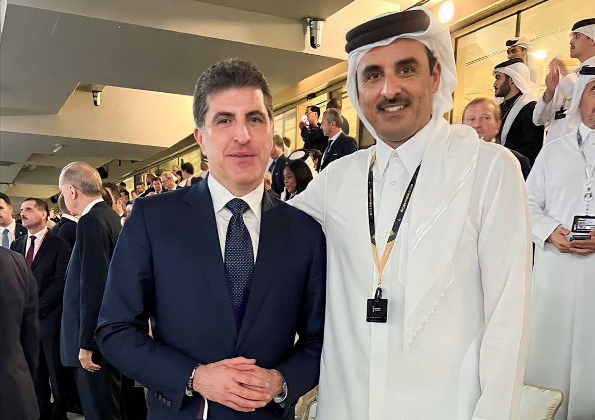 سەرۆکی هەرێم و میری قەتەر