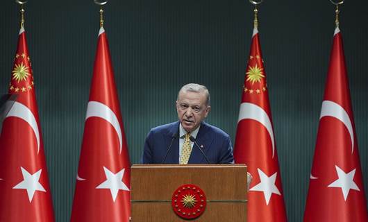 Türkiye Cumhurbaşkanı Erdoğan kabine toplantısı sonrası açıklamalarda bulundu. / AA