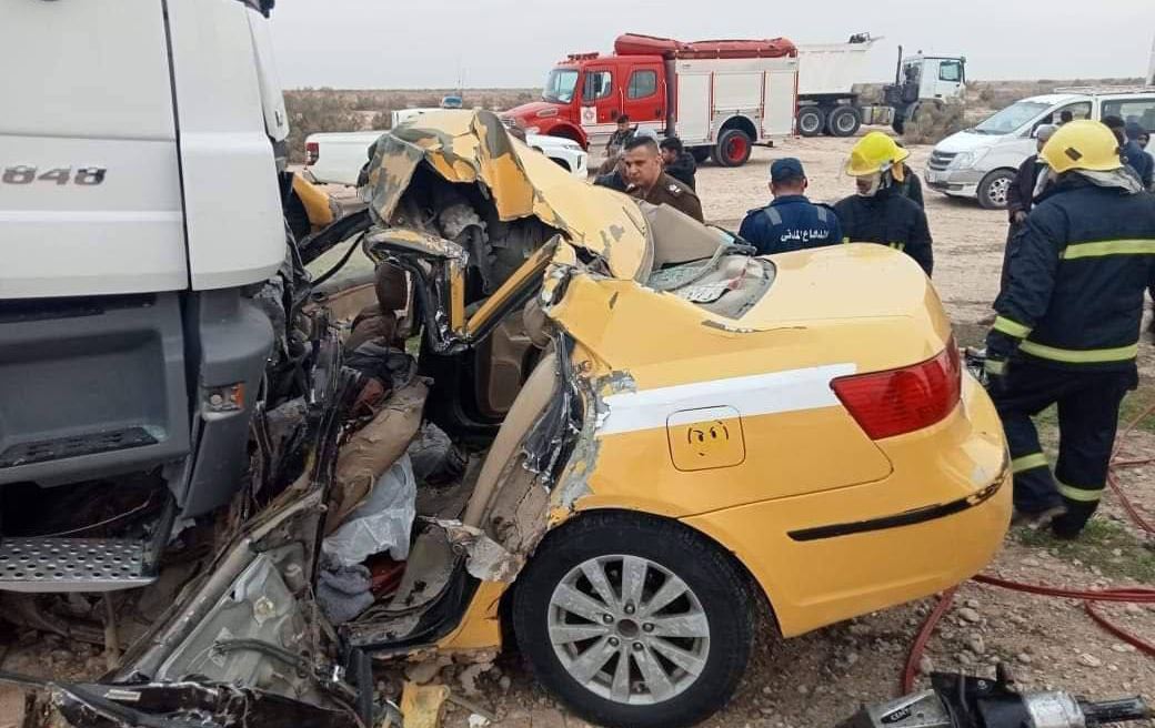 مصرع 4 أشخاص بحادث سير في واسط