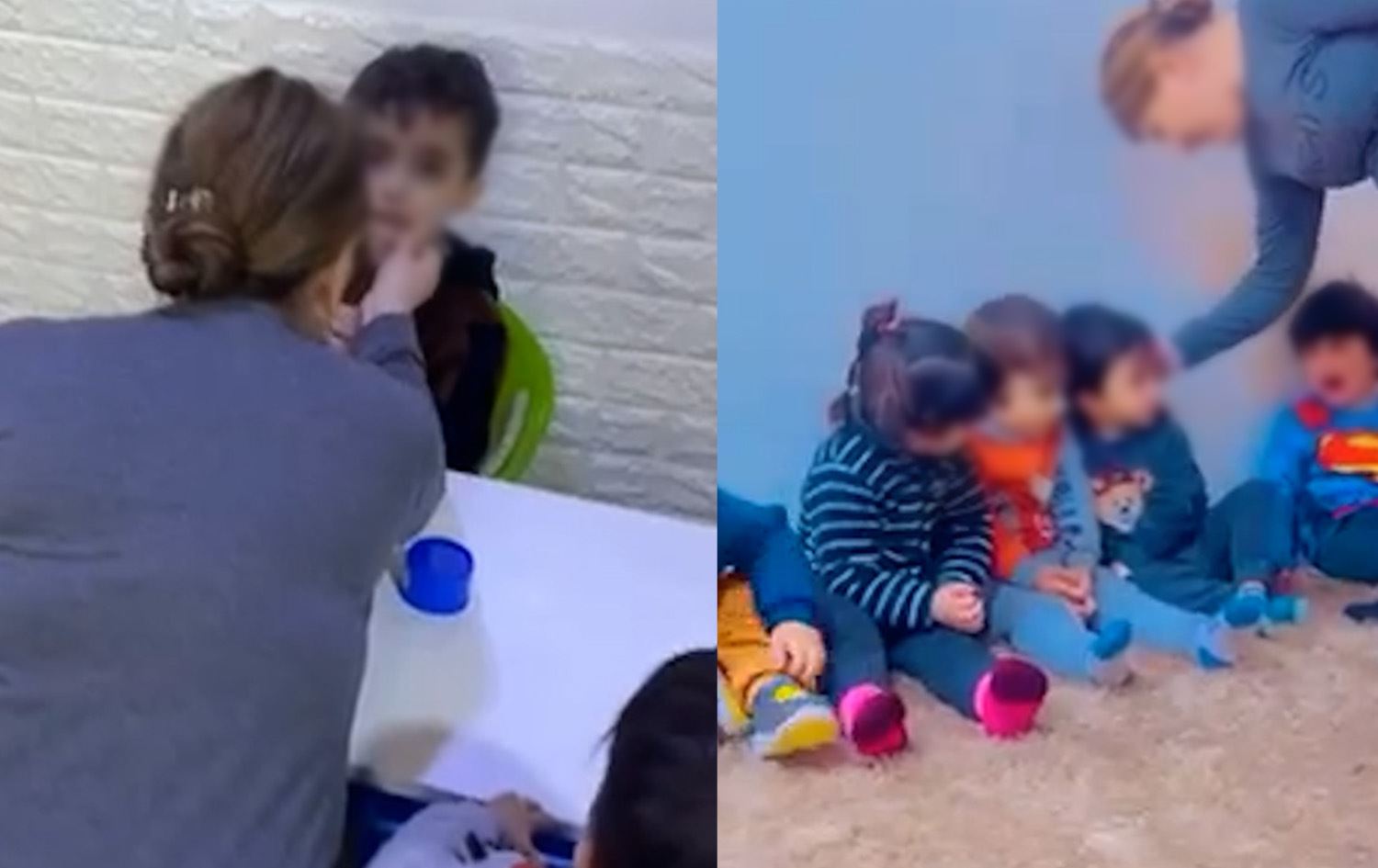 بەڕێوەبەری دایەنگەیەک لە هەولێر تووندوتیژی بەرامبەر چەند منداڵێک دەکات