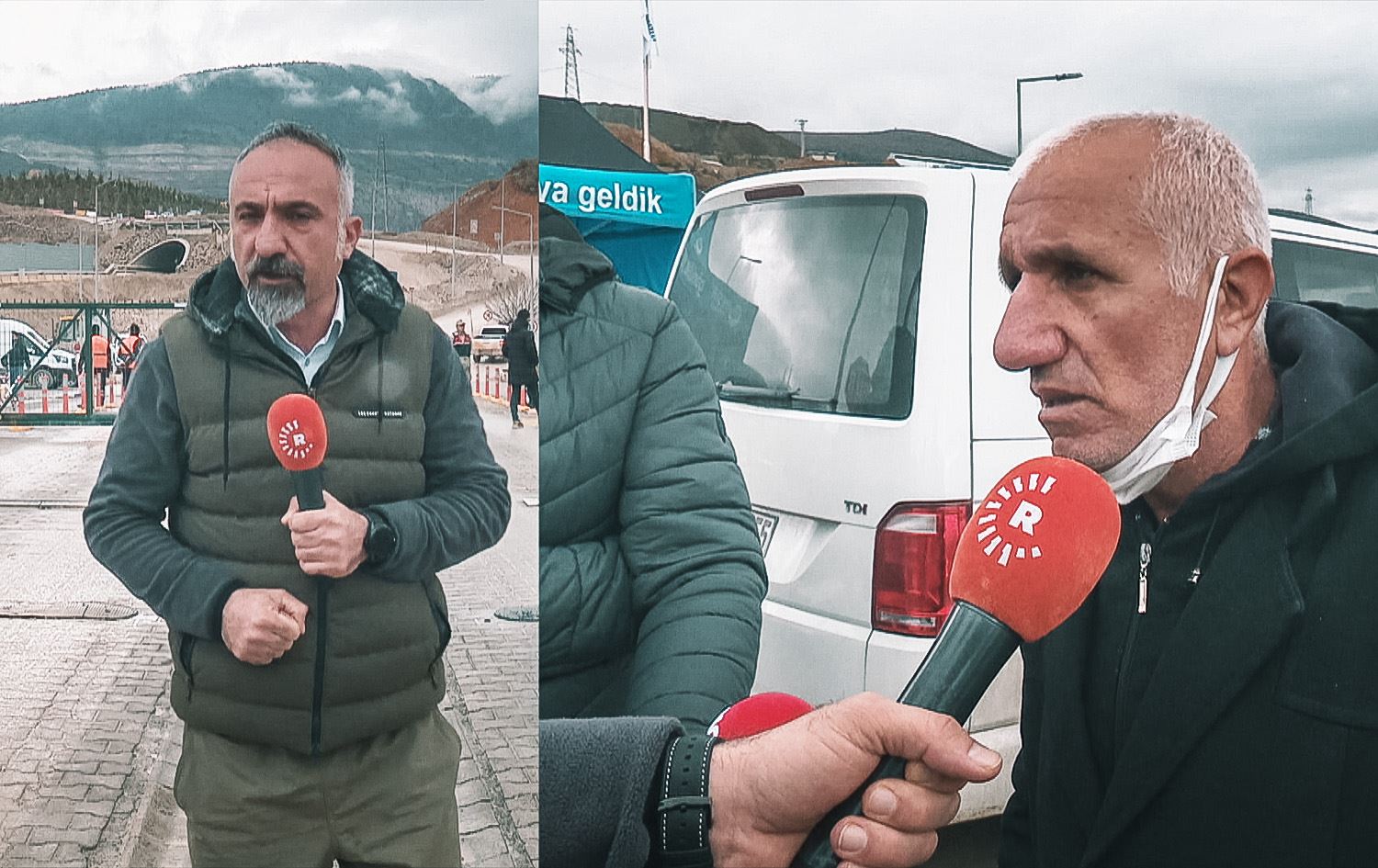 رووداو لە شوێنی کانە رووخاوەکەی زێڕە لە ئەرزینجان؛ 'کارەسات روویداوە'