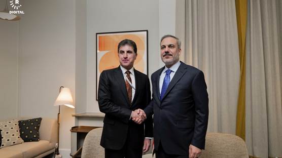  Başkan Neçirvan Barzani ile Türkiye Dışişleri Bakanı görüştü
