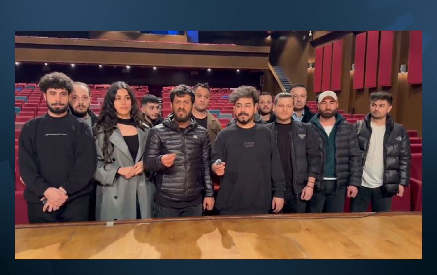 Şano Ar oyuncularından yasağa tepki