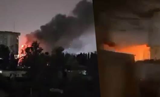 Kürdistan Bölgesi Bakanlar Kurulu binasında yangın çıktı