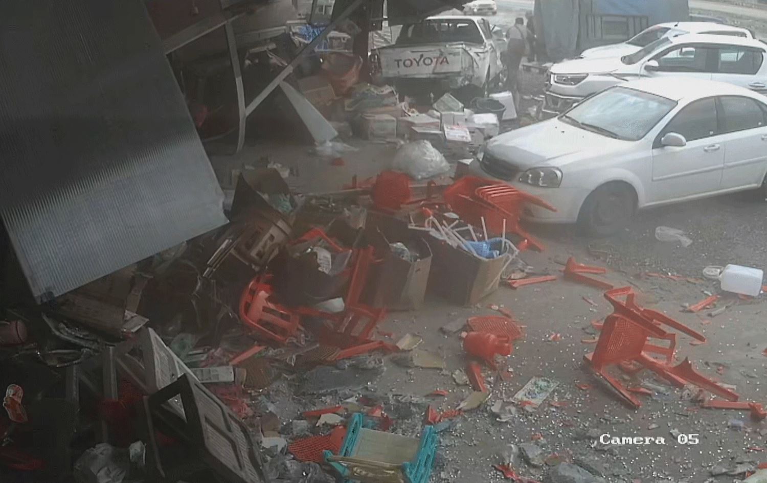 رووداوێکی سەختی هاتووچۆ لە سنووری بەردەڕەش 