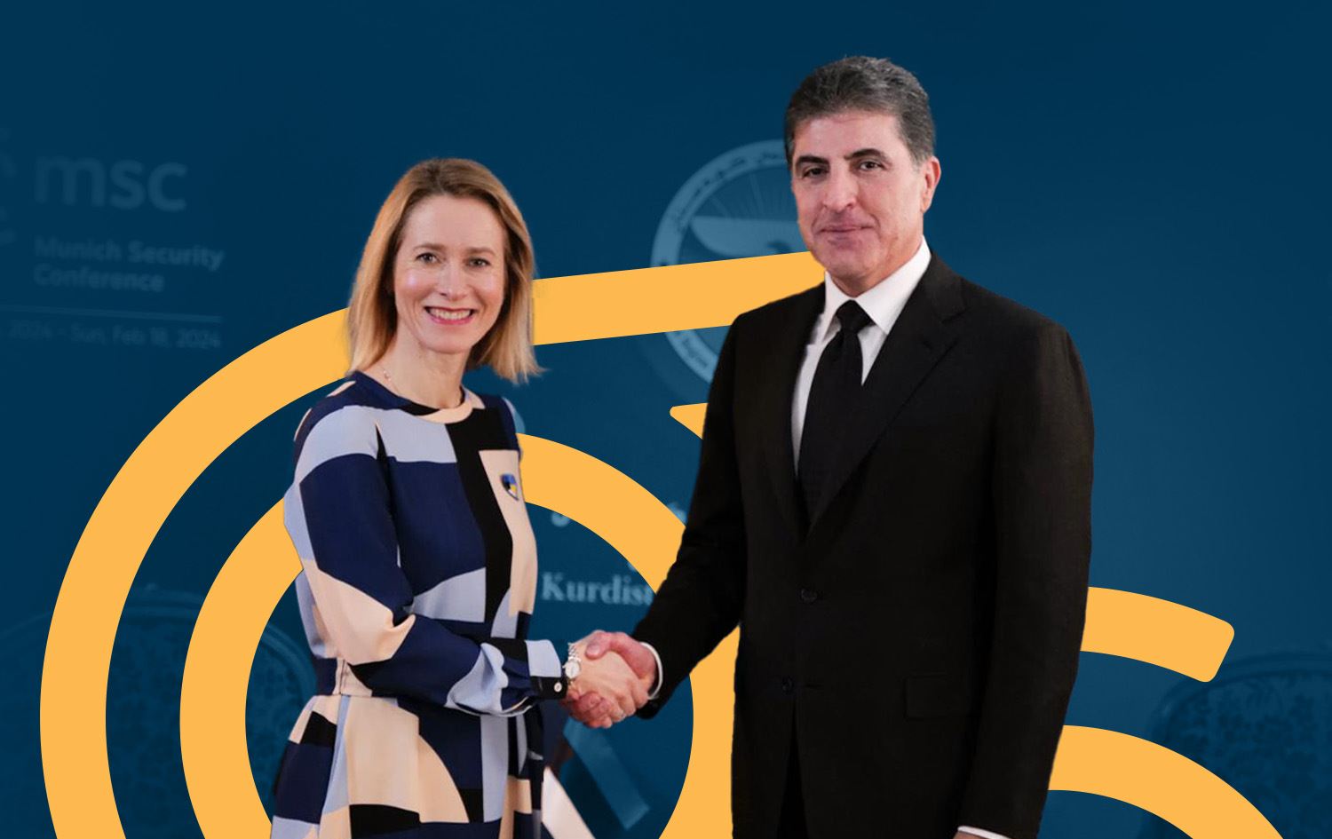 دیمەنی کۆبوونەوەکە لە میونشن، 18-2-2024