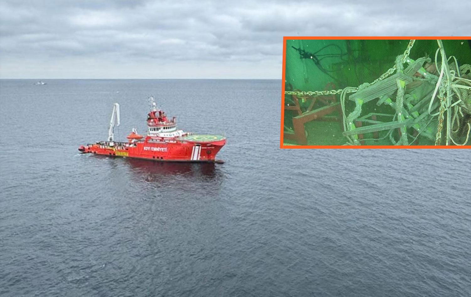 Kayıp diğer 4 personel için aramaları devam ediyor