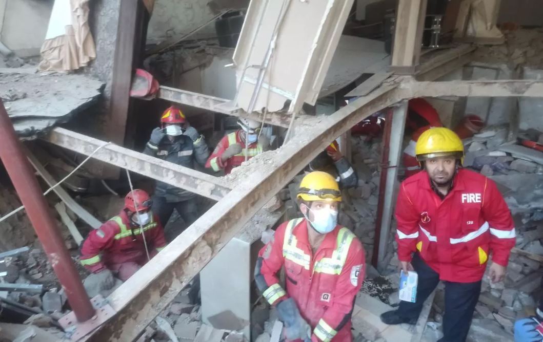 Urmiye'de havai fişek deposunda patlama