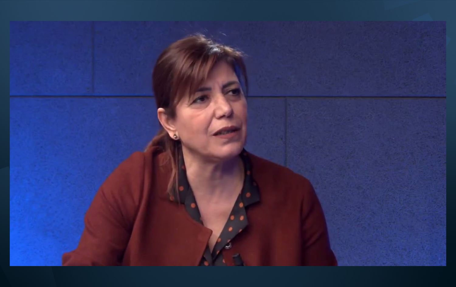 Berbijêra DEM Partiyê a Stenbolê Meral Daniş Beştaş/Wêne: Medyascope