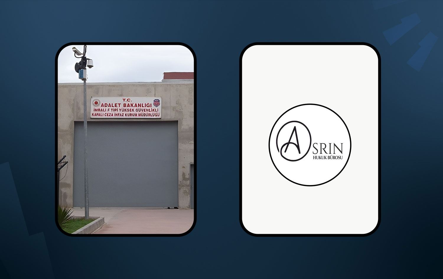 İmralı Cezaevi'nin giriş kısmından kare