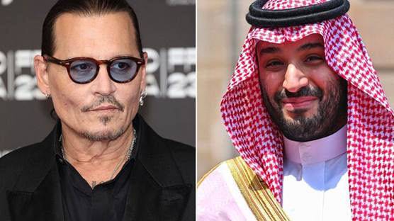  Johnny Depp &  Prens bin Salman