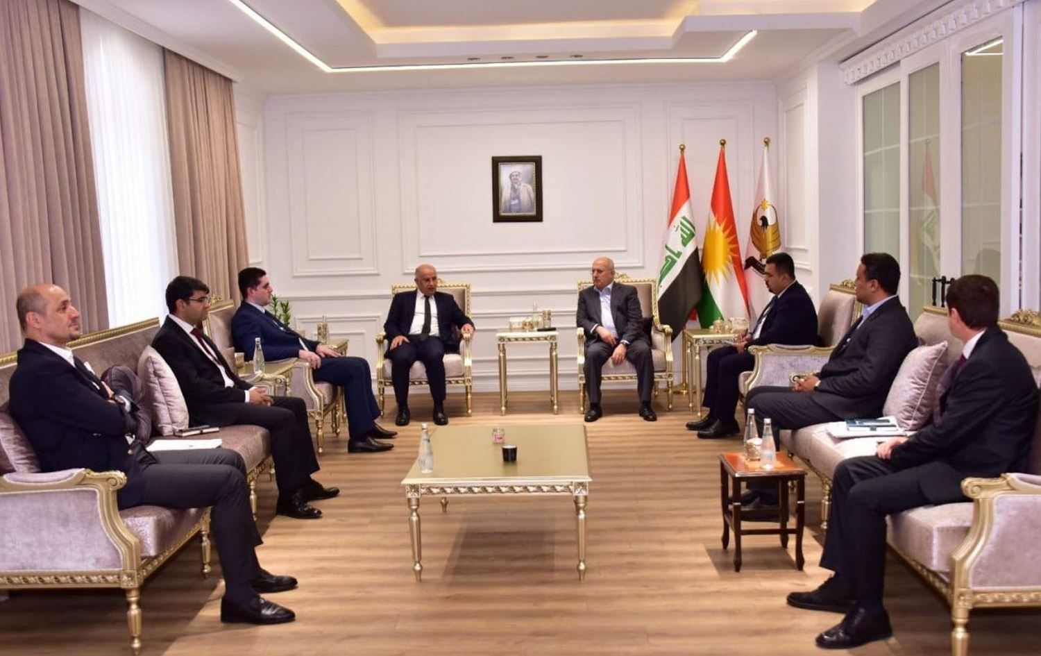 شاندێکی دیوانی چاودێریی دارایی عێراق گەیشتە هەرێمی کوردستان