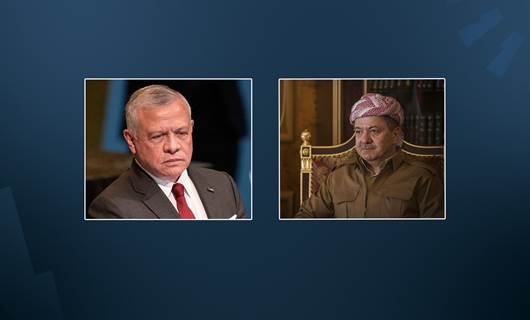 Ürdün Kralı II. Abdullah & Başkan Mesud Barzani