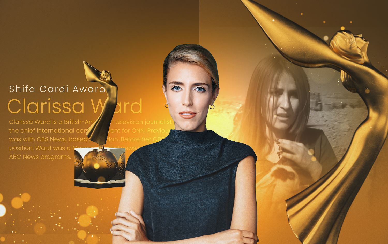 Sixth Shifa Gardi Award goes to Clarissa Ward