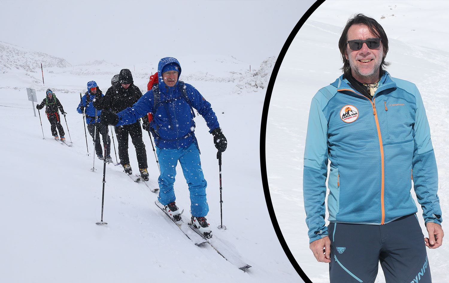 Alman ve Avusturyalı kayakçılar