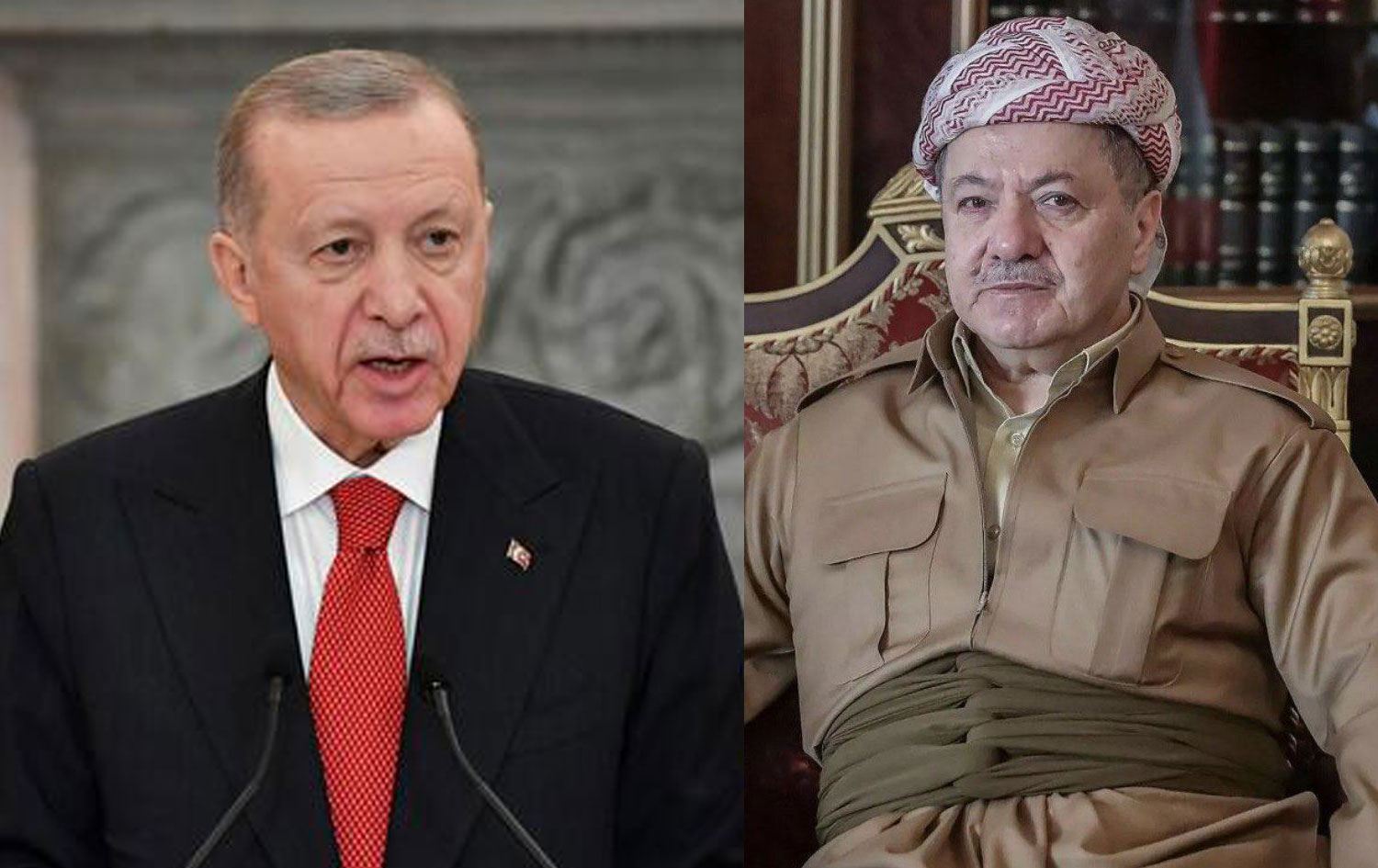 ئەردۆغان سەرەخۆشی لە سەرۆک بارزانی دەکات