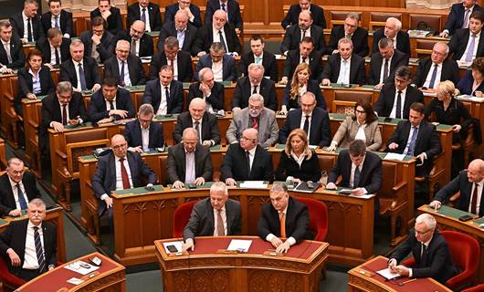 جلسة البرلمان المجري للمصادقة على انضمام السويد/ AFFP 