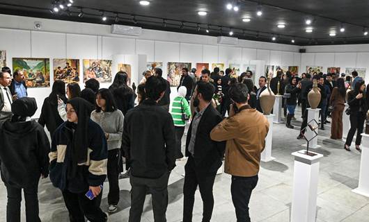 Over 100 artworks showcased in Erbil student exhibition
