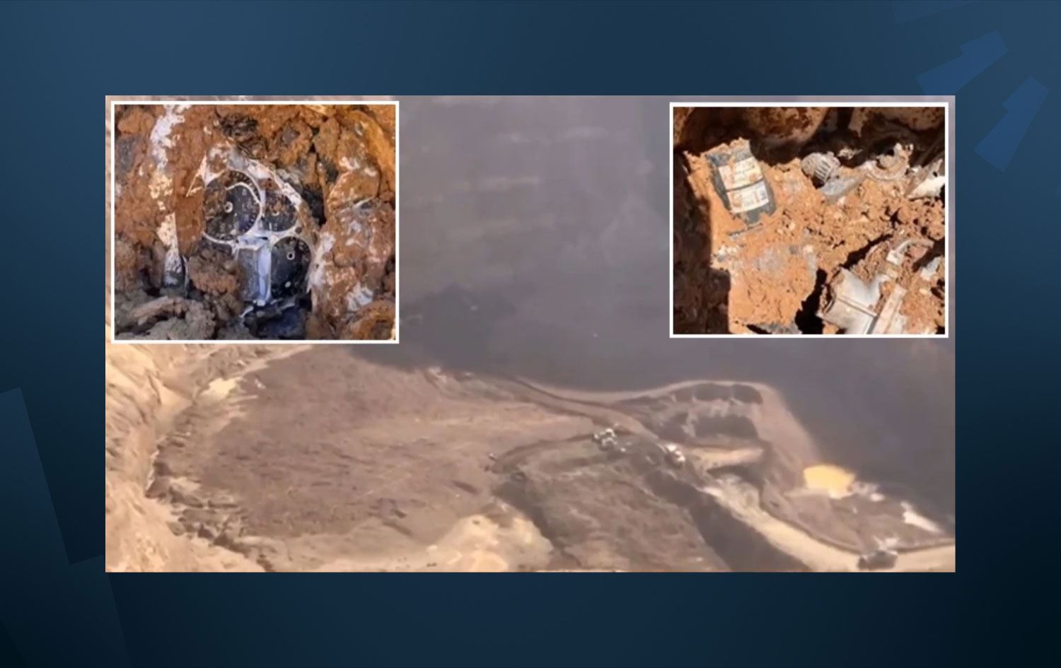 Ulaşılan araç parçaları (Halk TV)