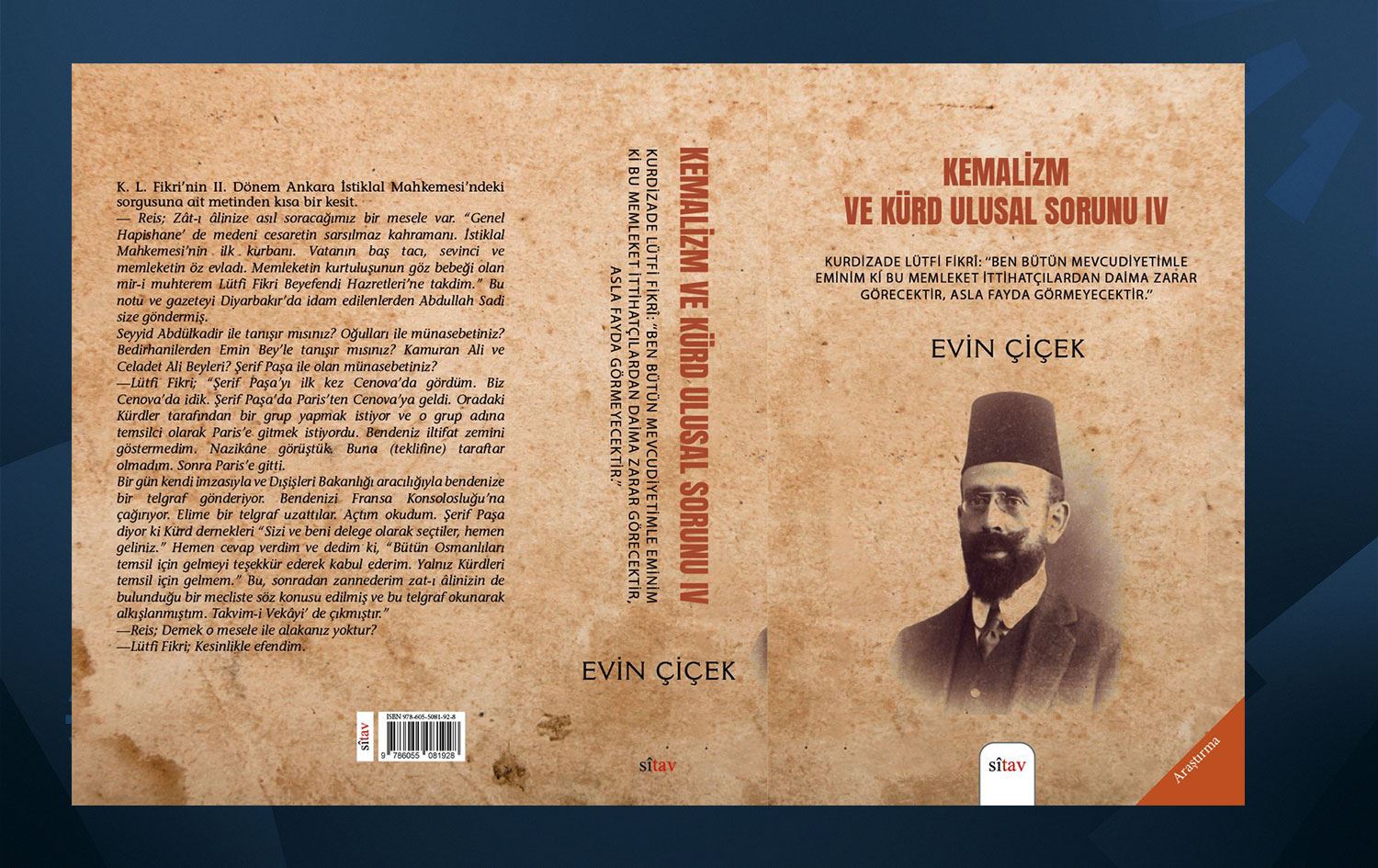 Evin Çiçek'in 'Kemalizm ve Kürd Ulusal Sorunu -IV' kitabı çıktı