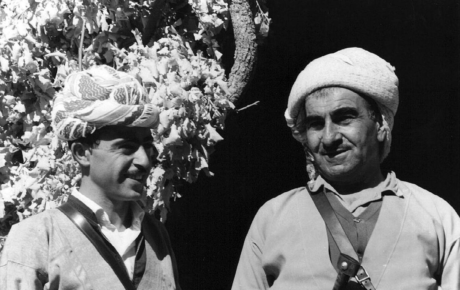 Îdrîs Barzanî û Mela Mistefa Barzanî / Wêne: Arşîv