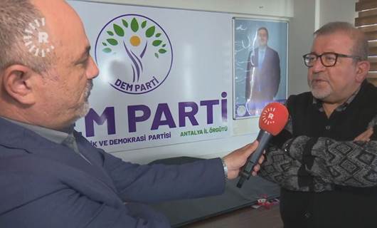 Kemal Bülbül: Antalya’da Kürtlerin kentin kamusallığına dahil olmasına olanak tanınmıyor