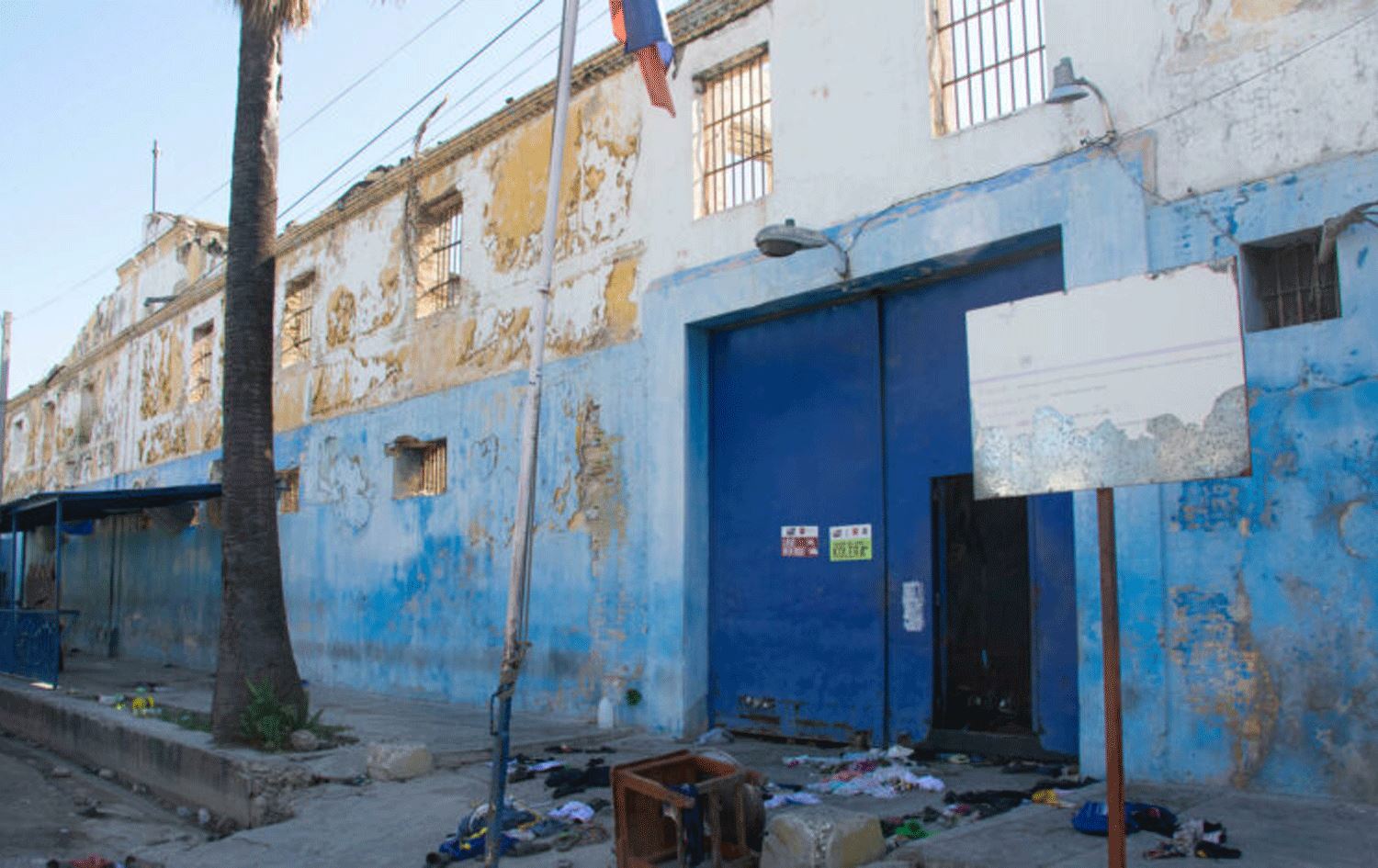 Girtîgeheke li Haîtiyê / Wêne: EFE