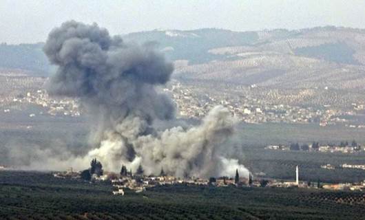 Türkiye daha önce de Efrin bölgesini bombalamıştı. / Arşiv