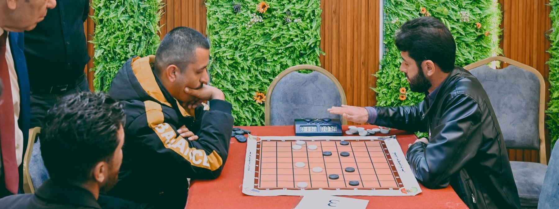 لە هەولێر حەوتەمین پێشبڕکێی یاریی دامە بەڕێوەچوو