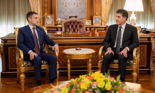Başkan Neçirvan Barzani, Azerbaycan’ın Irak Büyükelçisi Memmedov'u kabul etti
