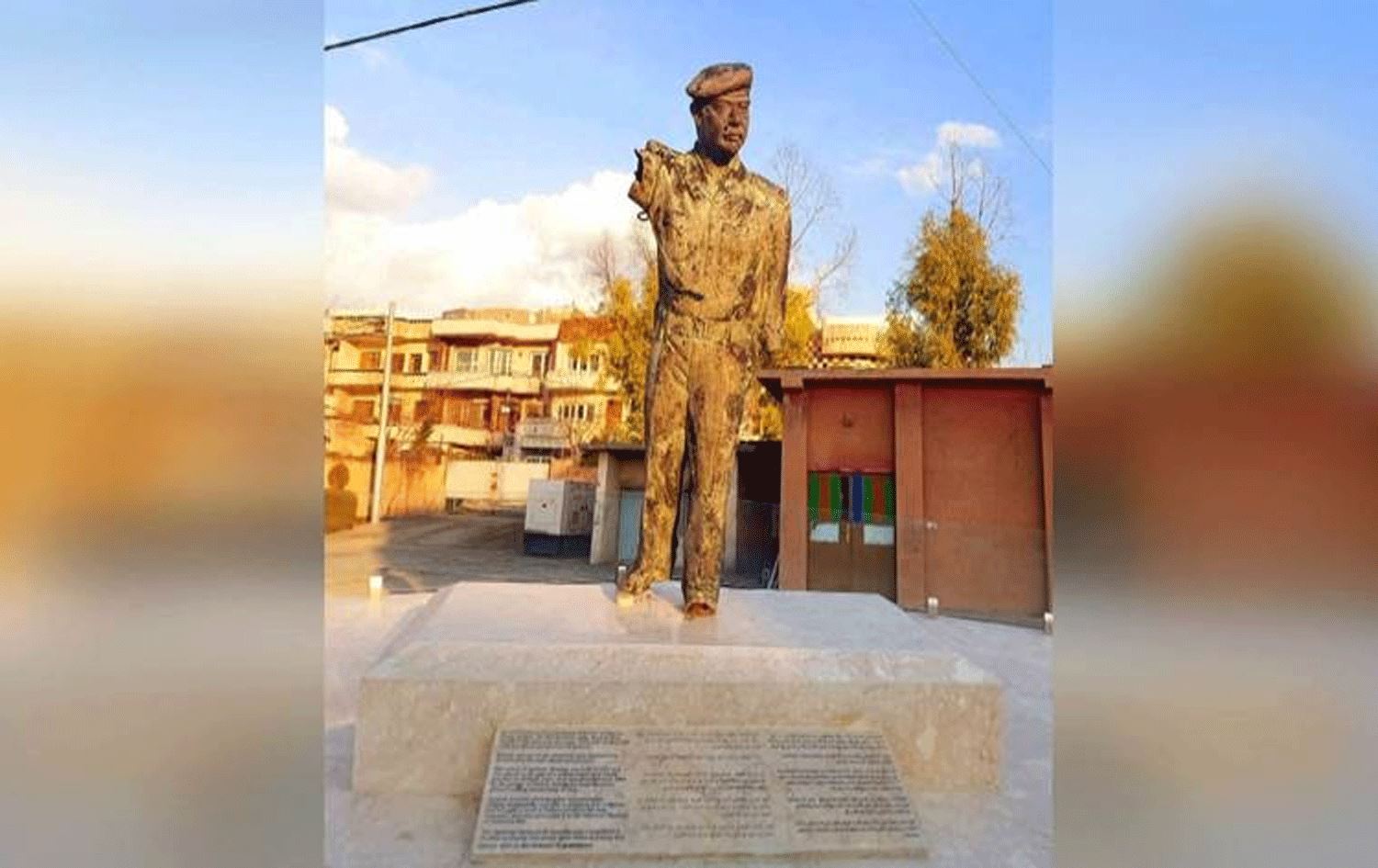 Peykerê Sedam ê şikestî / Wêne û Vîdeo: Rûdaw