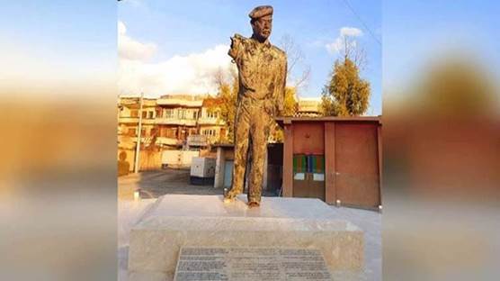 Saddam heykeli / Foto: Rûdaw