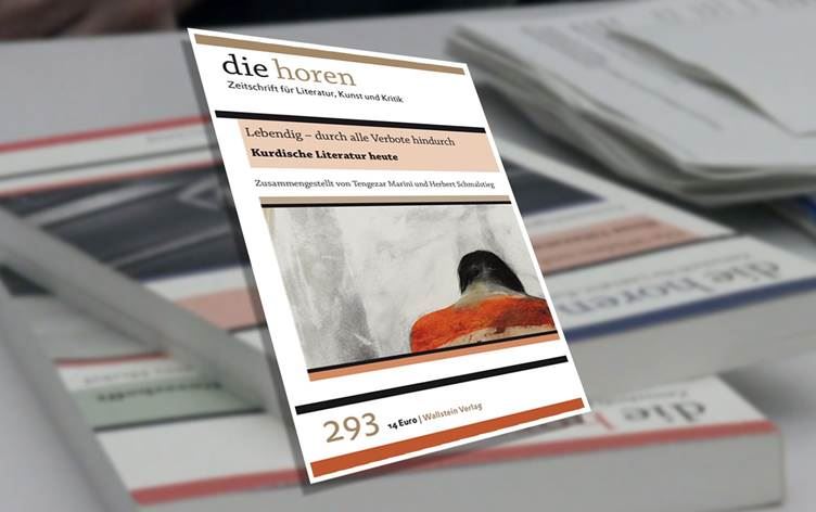 Hejmara 293yemîn a kovara wêjeyî ya Almanî Die Horen dê 20ê Adarê were belavkirin