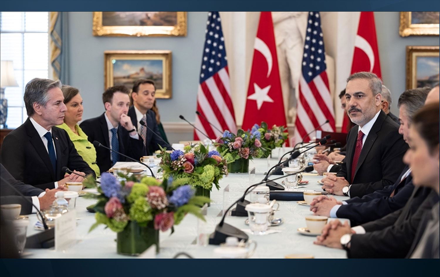 Şandeyên Amerîka û Tirkiyeyê civiyabûn