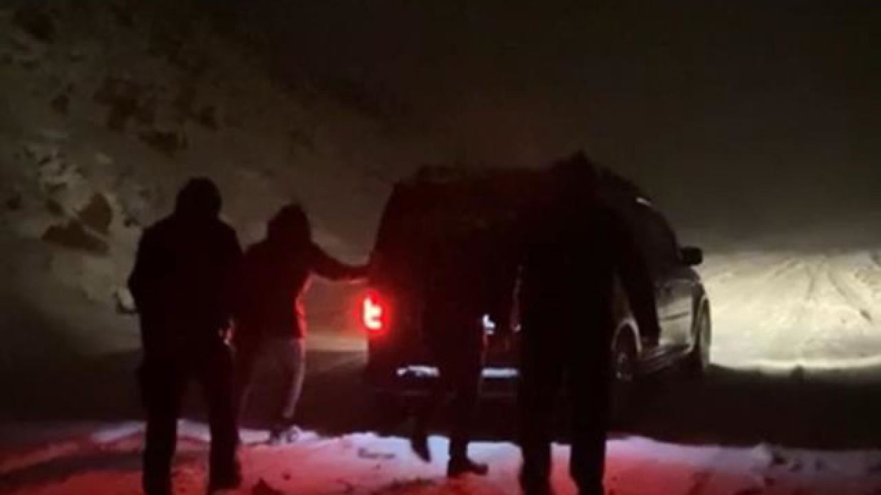 Panor Dağı'nda mahsur kalanlar