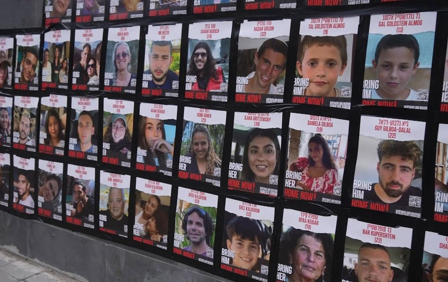 Hamas'ın 7 Ekim 2023'te alıkoyduğu İsrailli esirlerin fotoğrafları