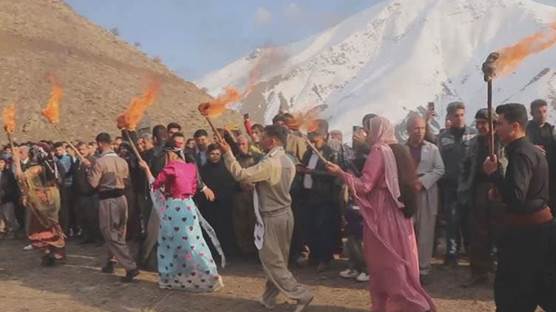 Gundê Şiyanê Newroz hat pîrozkirin / Wêne: Ji ber dîmenan